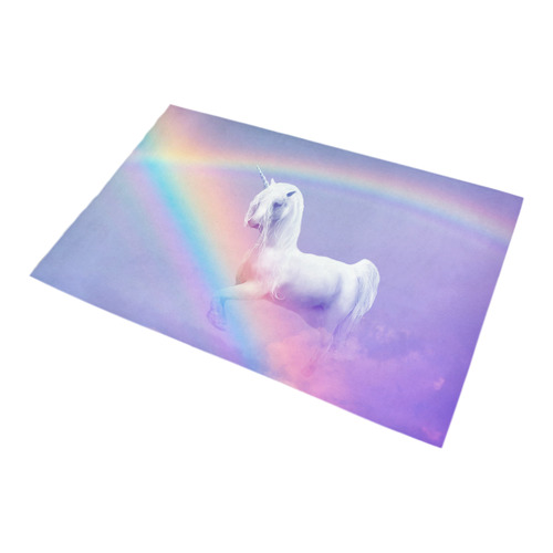 Unicorn and Rainbow Bath Rug 20''x 32''