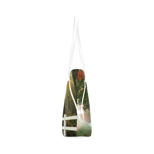 Autumn Morning Clover Canvas Tote Bag (Model 1661)