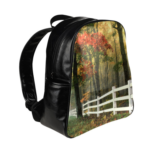 Autumn Morning Multi-Pockets Backpack (Model 1636)