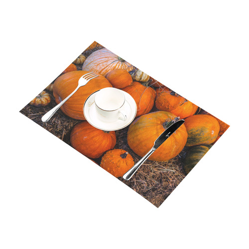 Pumpkins 1 - 2 Placemats Placemat 12’’ x 18’’ (Set of 2)