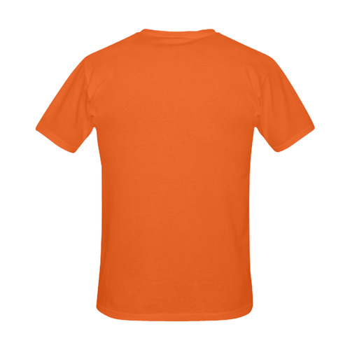 This My Color Bright Orange Men's Slim Fit T-shirt (Model T13)