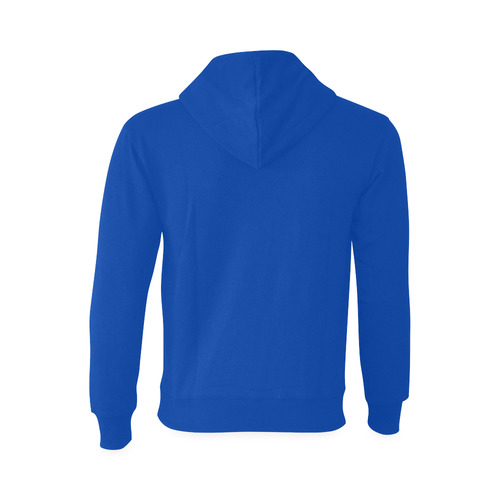 This My Color Electric Blue Oceanus Hoodie Sweatshirt (Model H03)