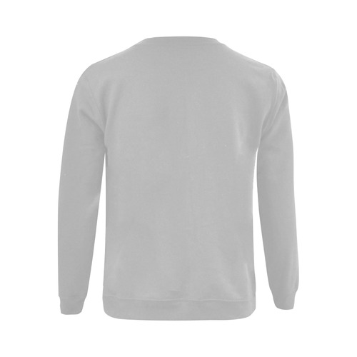 This My Color Silver Gildan Crewneck Sweatshirt(NEW) (Model H01)
