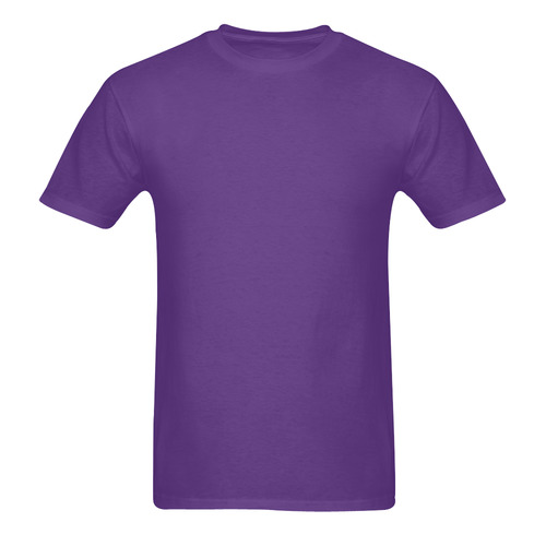This My Color Purple Men's T-Shirt in USA Size (Two Sides Printing)