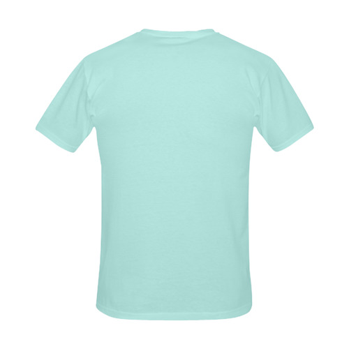 This My Color Light Blue Men's Slim Fit T-shirt (Model T13)