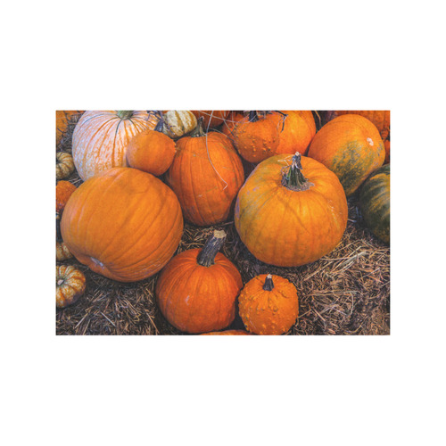 Pumpkins 1 - 2 Placemats Placemat 12’’ x 18’’ (Set of 2)