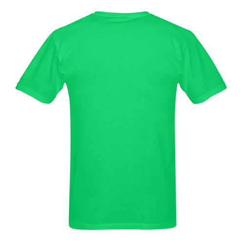This My Color Bright Green Sunny Men's T- shirt (Model T06)