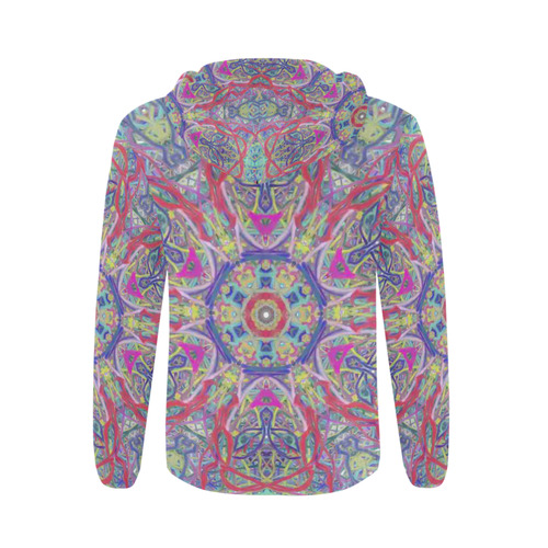 Thleudron Artemis All Over Print Full Zip Hoodie for Men (Model H14)