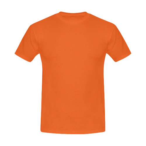 This My Color Bright Orange Men's Slim Fit T-shirt (Model T13)