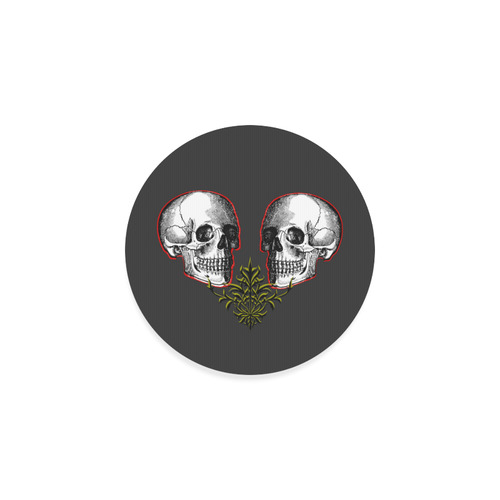 Skulls Round Coaster