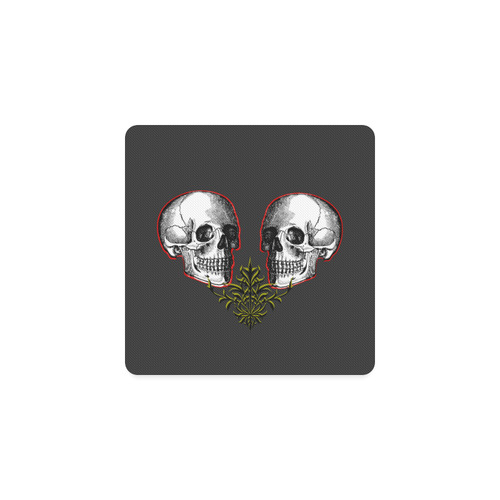 Skulls Square Coaster