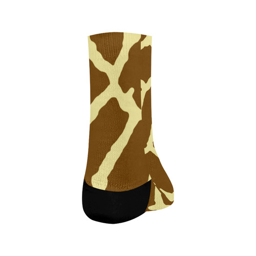 Giraffe Print Crew Socks