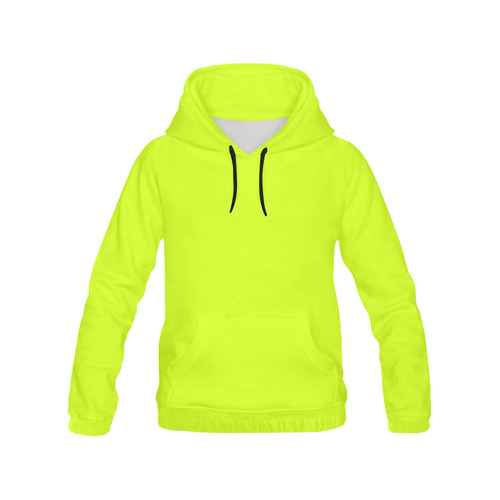 This My Color NeonGreen All Over Print Hoodie for Men (USA Size) (Model H13)