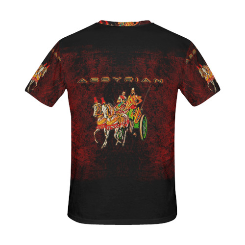Assyrian Warrior T-Shirt All Over Print T-Shirt for Men (USA Size) (Model T40)