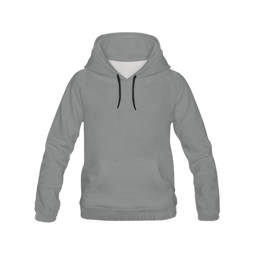 This My Color Medium Gray All Over Print Hoodie for Men (USA Size) (Model H13)