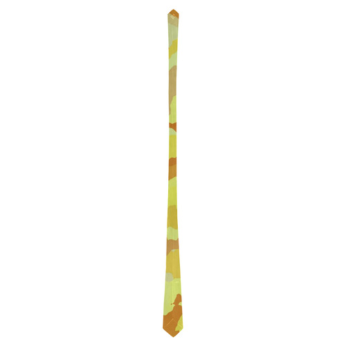 camouflage yellow Classic Necktie (Two Sides)