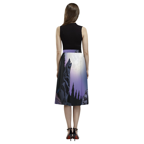 Howling Wolf Aoede Crepe Skirt (Model D16)