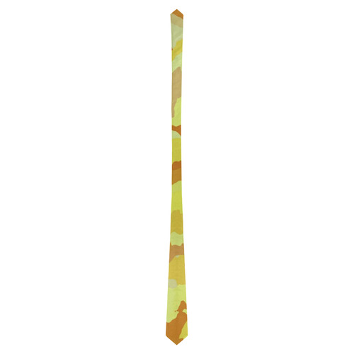 camouflage yellow Classic Necktie (Two Sides)