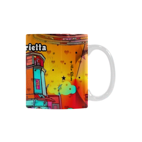 Marietta Popart 2018 by Nico Bielow White Mug(11OZ)