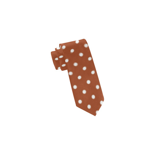 polkadots20160633 Classic Necktie (Two Sides)