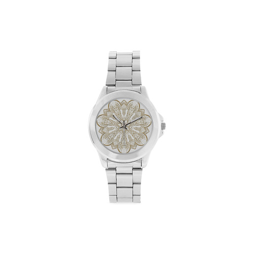 mandala 3D-5 Unisex Stainless Steel Watch(Model 103)