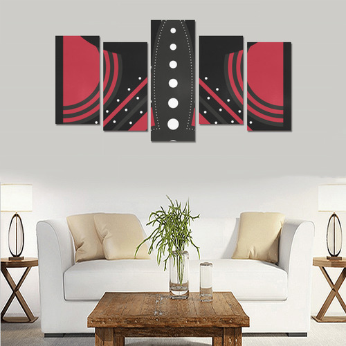 Ritual Tribal Canvas Print Sets E (No Frame)