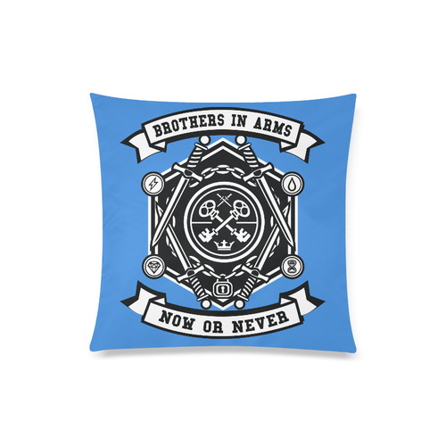 Keys Blue Custom Zippered Pillow Case 20"x20"(Twin Sides)