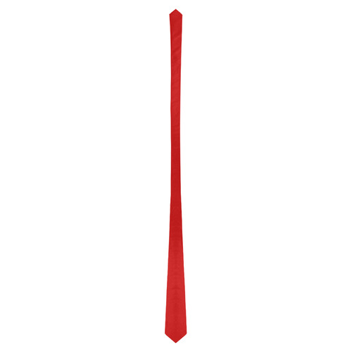 Red Necktie Classic Necktie (Two Sides)