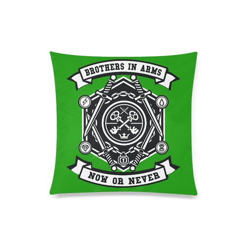 Keys Green Custom Zippered Pillow Case 20"x20"(Twin Sides)