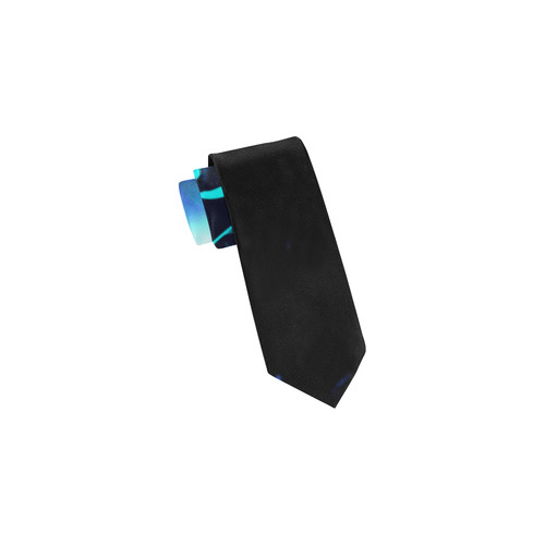 Key notes with glowing light Classic Necktie (Two Sides)