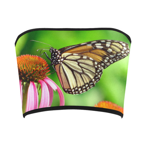 monarch butterfly bandeau Bandeau Top