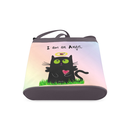 angelic cat and ladybug Crossbody Bags (Model 1613)