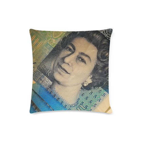 FIVE POUNDS Custom Zippered Pillow Case 16"x16"(Twin Sides)