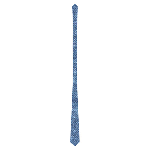 Classic Denim Blue Classic Necktie (Two Sides)