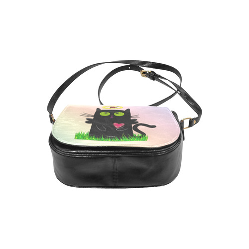 angelic cat and ladybug Classic Saddle Bag/Small (Model 1648)