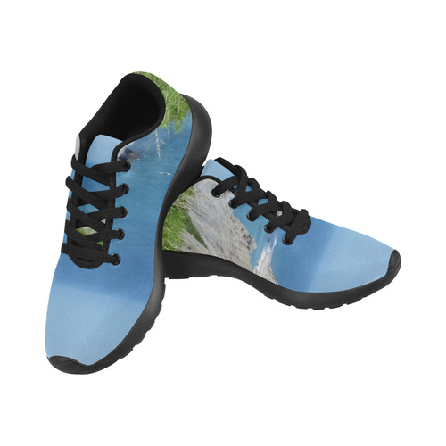 Block Island Bluffs - Block Island, Rhode Island Women’s Running Shoes (Model 020)