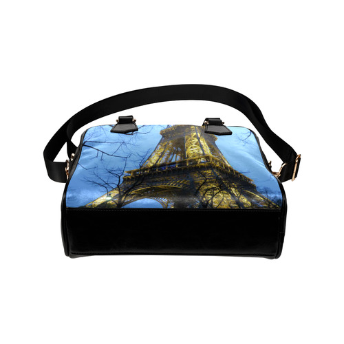 eiffel tower Shoulder Handbag (Model 1634)