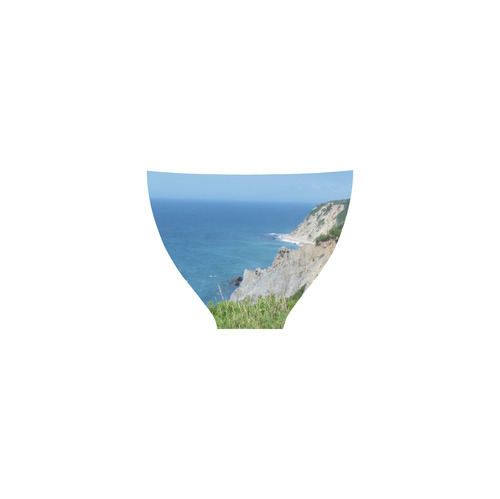 Block Island Bluffs - Block Island, Rhode Island Custom Bikini Swimsuit (Model S01)