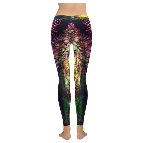 Women Leggings 3 Women's Low Rise Leggings (Invisible Stitch) (Model L05)