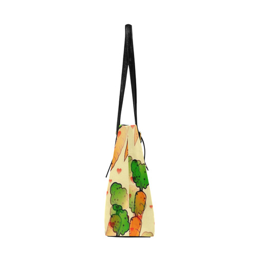 Carrot Popart by NIco Bielow Euramerican Tote Bag/Large (Model 1656)