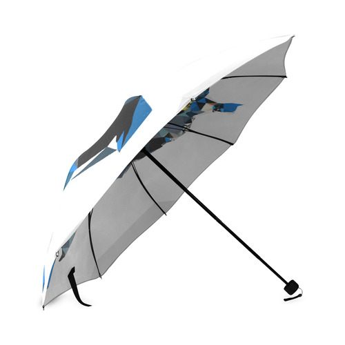 Hero Low Poly Geometric Triangles Foldable Umbrella (Model U01)