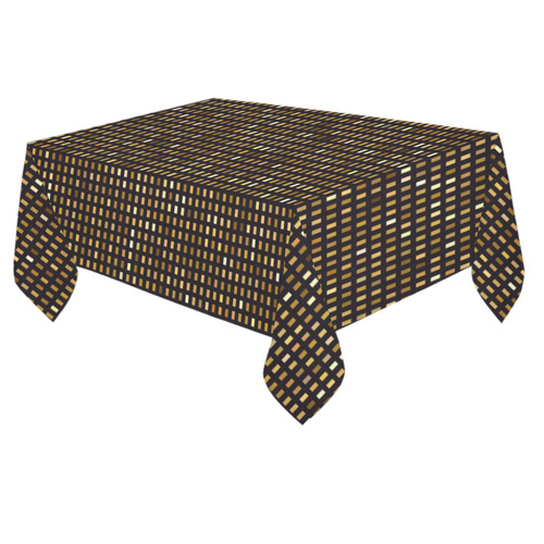 Mosaic Pattern 1 Cotton Linen Tablecloth 60"x 84"