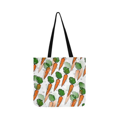 Carrot Popart by NIco Bielow Reusable Shopping Bag Model 1660 (Two sides)