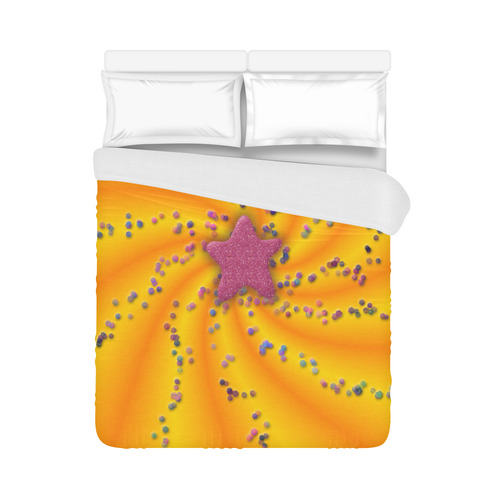 mango swirl Duvet Cover 86"x70" ( All-over-print)