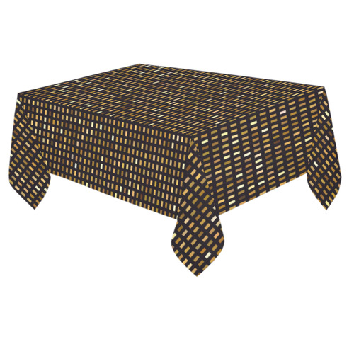 Mosaic Pattern 1 Cotton Linen Tablecloth 60"x 84"