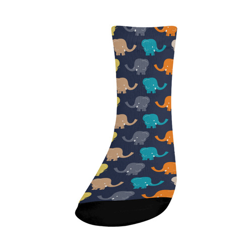 cute elephant Crew Socks