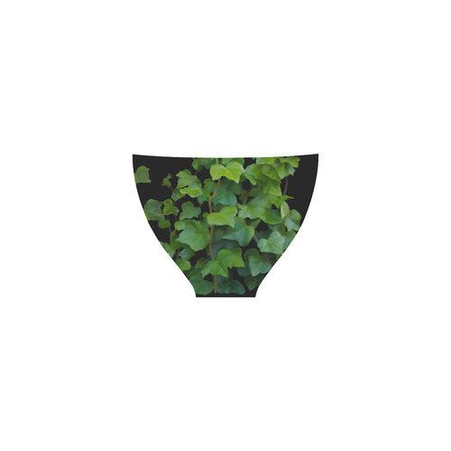 Vines, climbing plant watercolor Custom Bikini Swimsuit (Model S01)