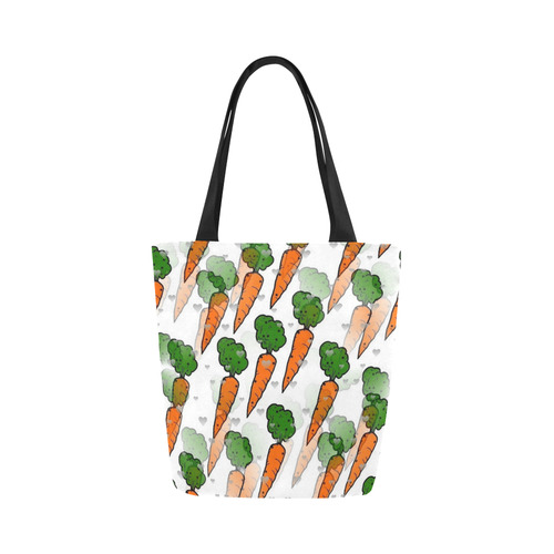 Carrot Popart by NIco Bielow Canvas Tote Bag (Model 1657)