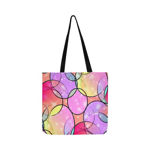 Round Pattern by Popart Lover Reusable Shopping Bag Model 1660 (Two sides)