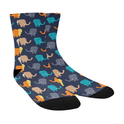 cute elephant Crew Socks